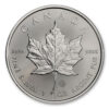 1 oz maple leaf 2022 silver coin reverse