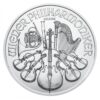 1 oz vienna philharmonic 2021 silver coin obverse