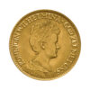 10 gulden Wilhelmina 1911 1923 obverse size