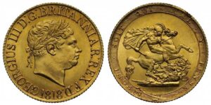 1818 sovereign george iii