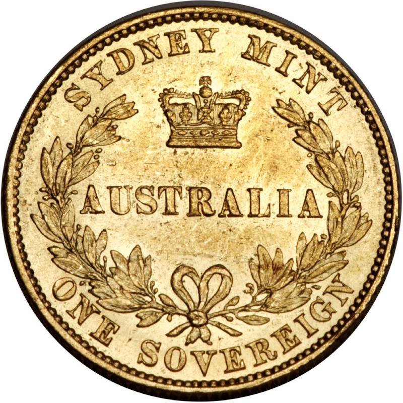 1858 Βικτώρια (Νομισματοκοπείο Σίδνεϊ)