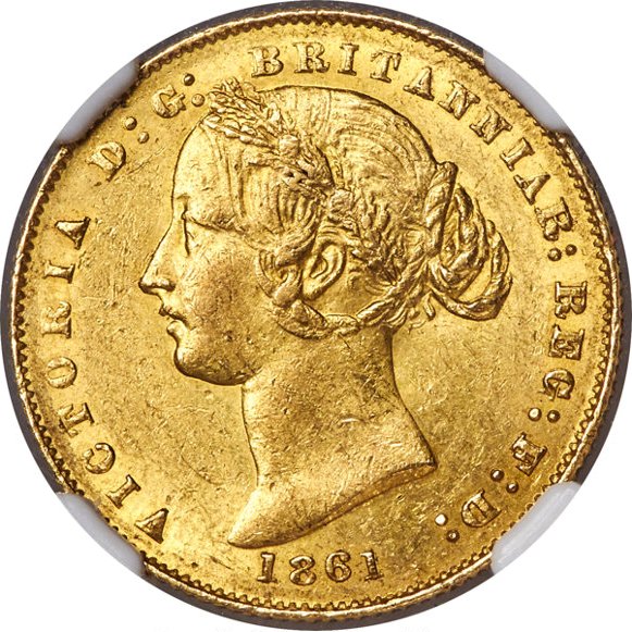 1861 Βικτώρια (Νομισματοκοπείο Σίδνεϊ)