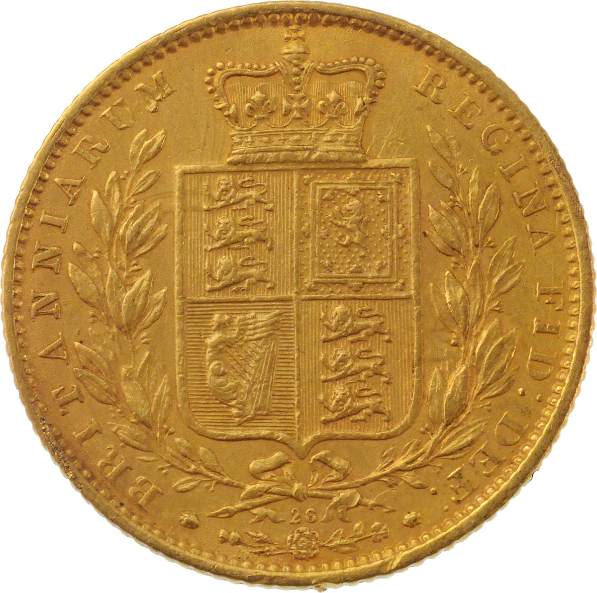 1864 Βικτώρια (Νομισματοκοπείο Λονδίνου)