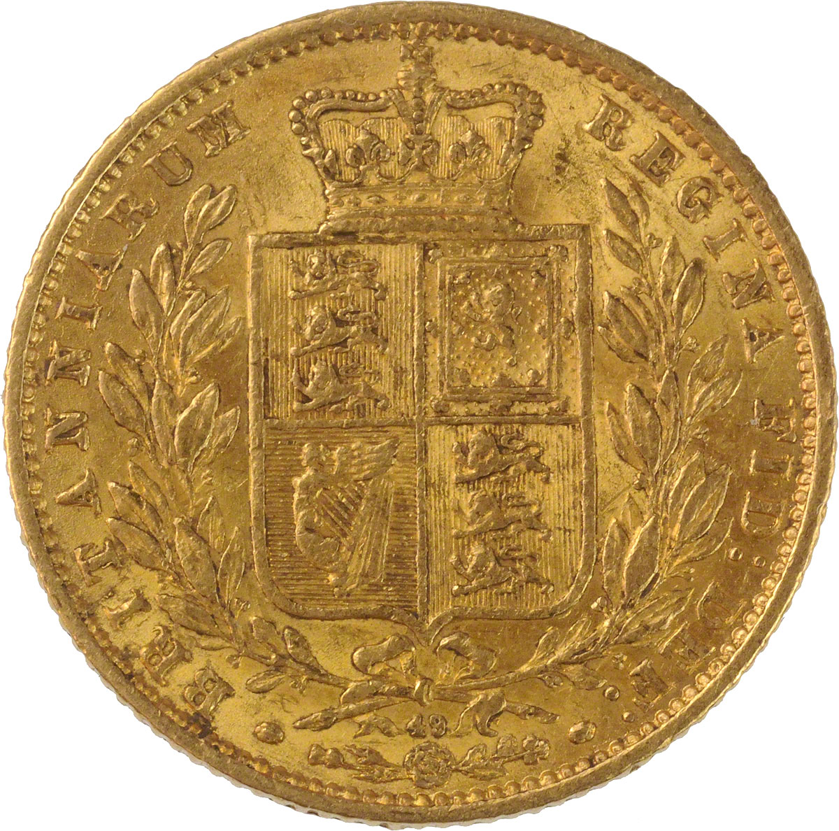 1866 Βικτώρια (Νομισματοκοπείο Λονδίνου)