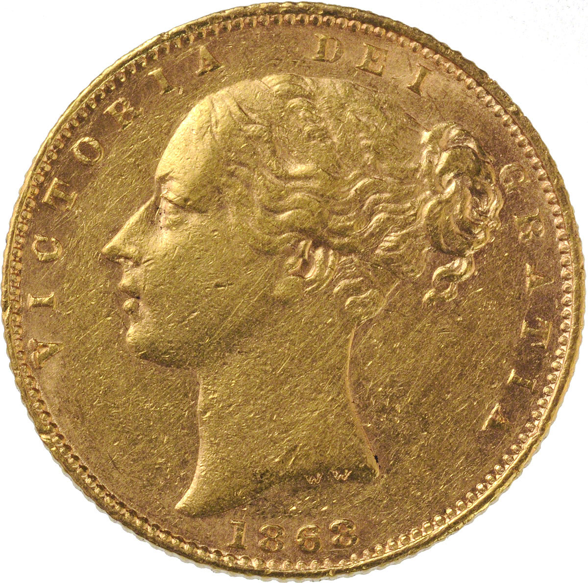 1868 Βικτώρια (Νομισματοκοπείο Λονδίνου)