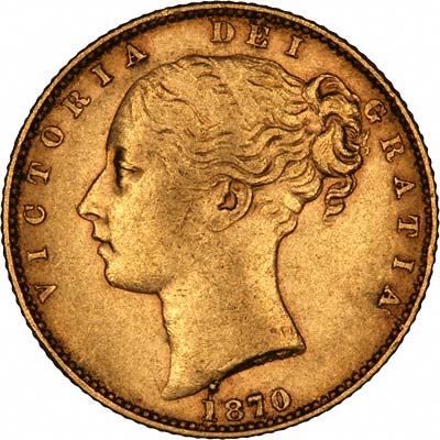 1870 Βικτώρια (Νομισματοκοπείο Λονδίνου)