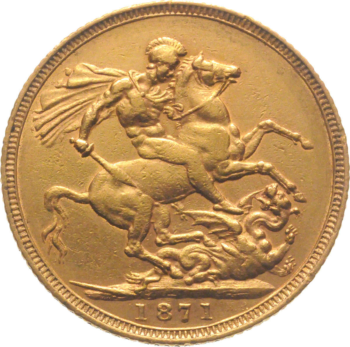 1871 Βικτώρια (Νομισματοκοπείο Λονδίνου)