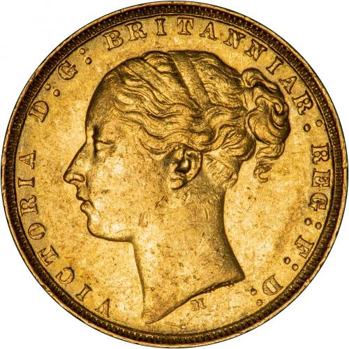 1872 Βικτώρια (Νομισματοκοπείο Μελβούρνης)