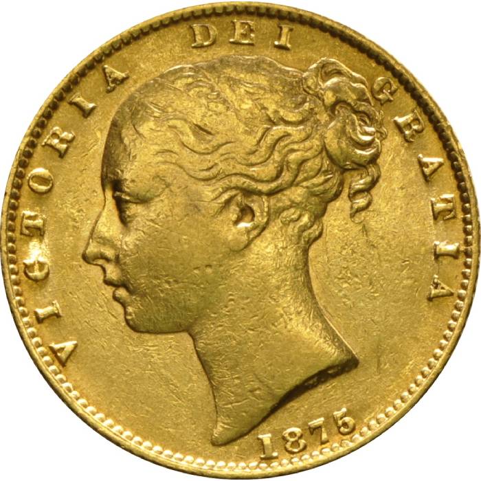 1875 Βικτώρια – Θυρεός (Νομισματοκοπείο Σίδνεϊ)