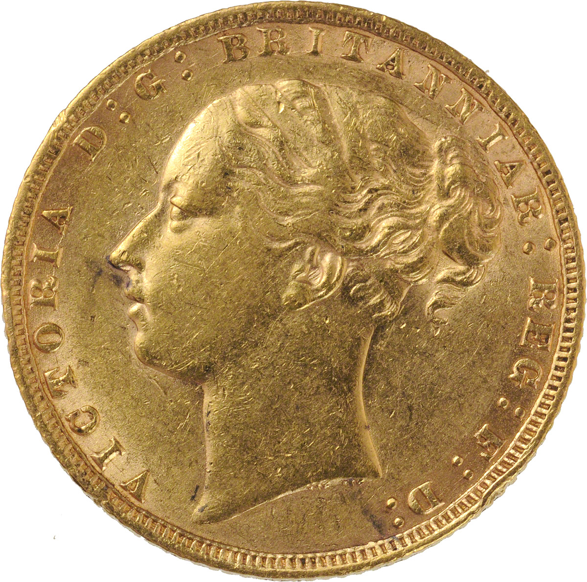 1876 Βικτώρια (Νομισματοκοπείο Λονδίνου)