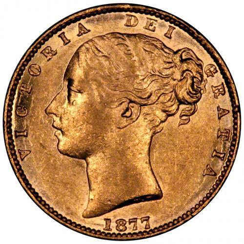 1877 Βικτώρια – Θυρεός (Νομισματοκοπείο Σίδνεϊ)