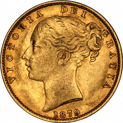 1879 Βικτώρια – Θυρεός (Νομισματοκοπείο Σίδνεϊ)
