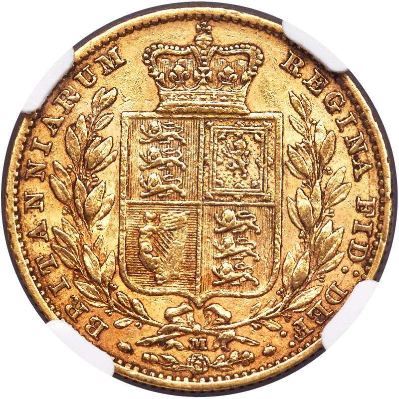 1880 Βικτώρια – Θυρεός (Νομισματοκοπείο Μελβούρνης)