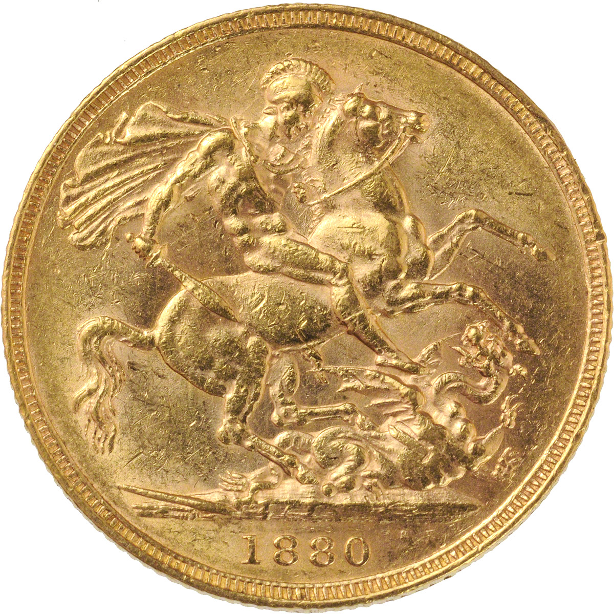 1880 Βικτώρια (Νομισματοκοπείο Λονδίνου)