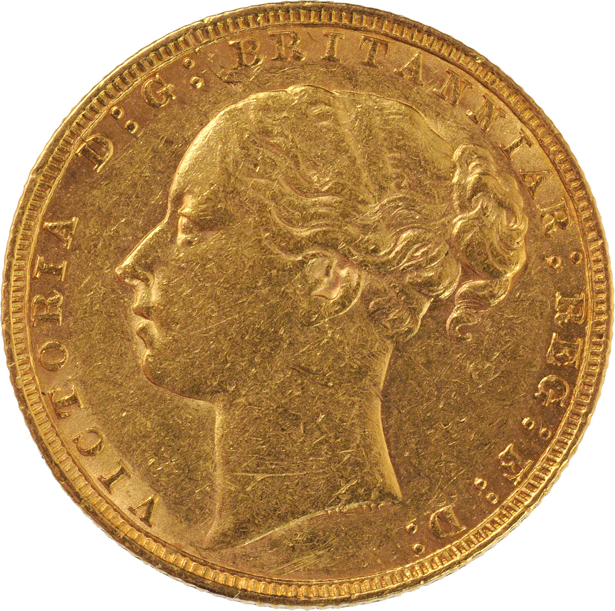 1880 Βικτώρια (Νομισματοκοπείο Λονδίνου)