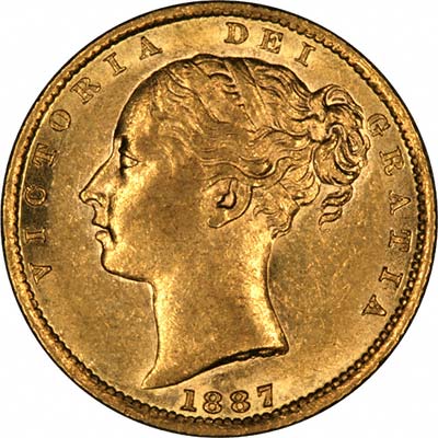 1887 Βικτώρια – Θυρεός (Νομισματοκοπείο Σίδνεϊ)