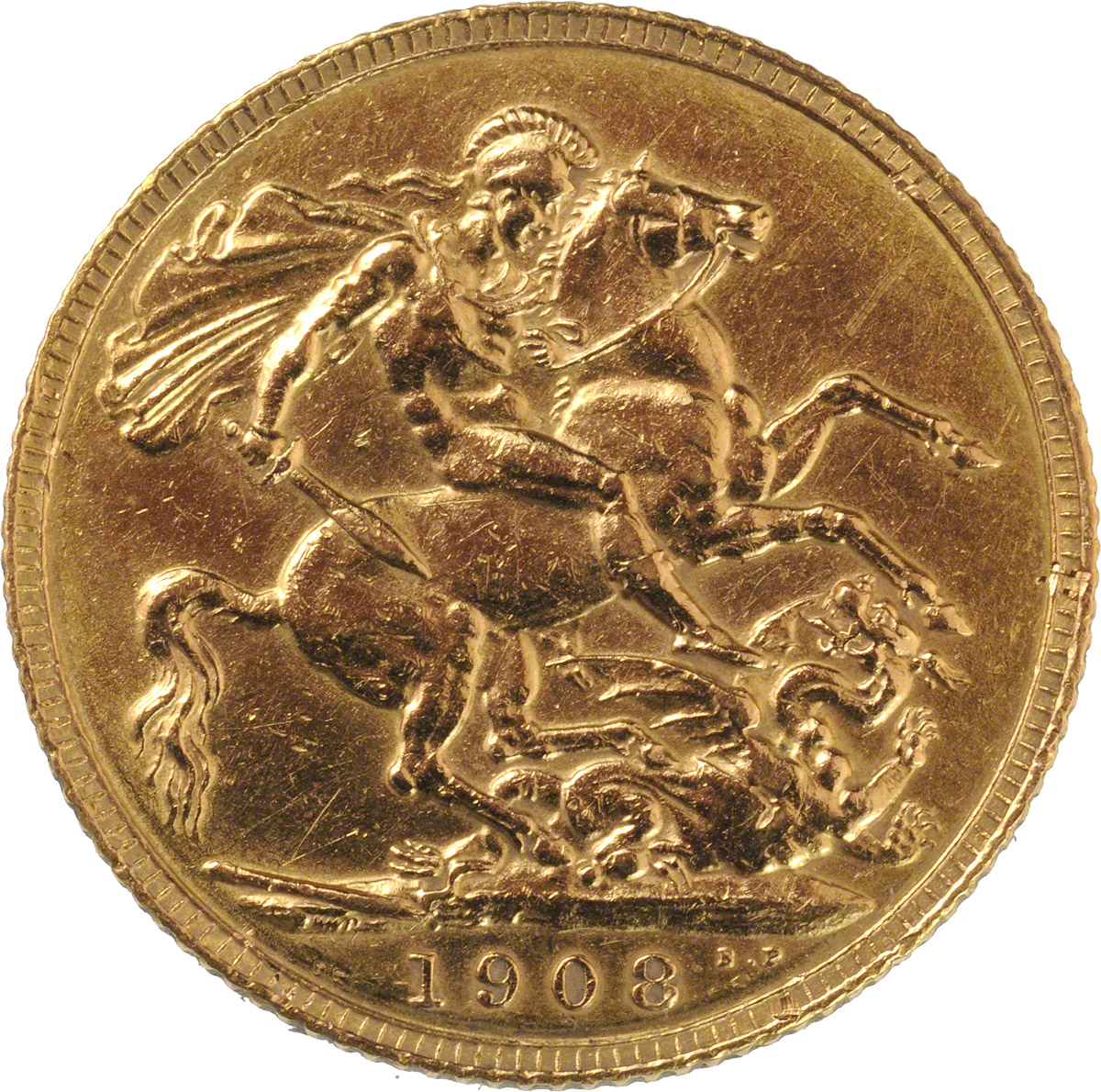1908 Εδουάρδος Ζ’ (Νομισματοκοπείο Λονδίνου)