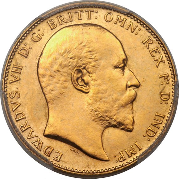1908 Εδουάρδος Ζ’ (Νομισματοκοπείο Οττάβα, Καναδάς)