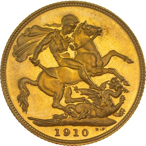 1910 Εδουάρδος Ζ’ (Νομισματοκοπείο Μελβούρνης)