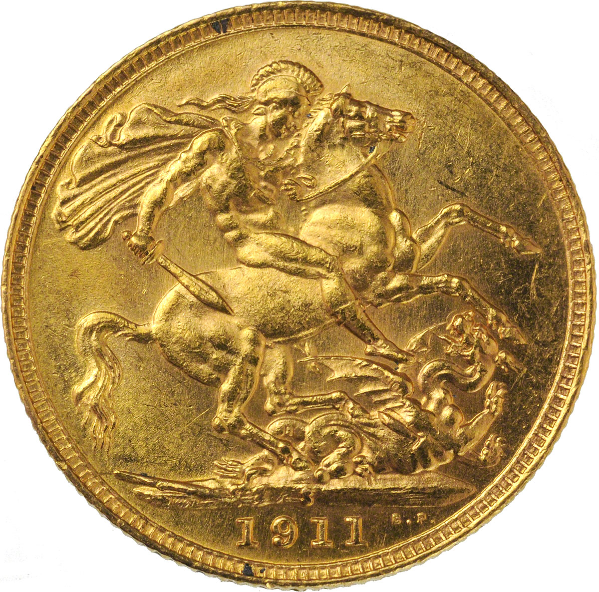 1911 Γεώργιος Ε’ (Νομισματοκοπείο Σίδνεϊ)