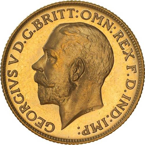 1911 Γεώργιος Ε’ (Νομισματοκοπείο Μελβούρνης)