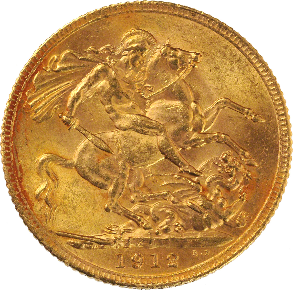 1912 Γεώργιος Ε’ (Νομισματοκοπείο Λονδίνου)