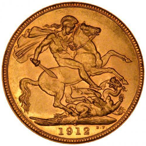 1912 Γεώργιος Ε’ (Νομισματοκοπείο Σίδνεϊ)
