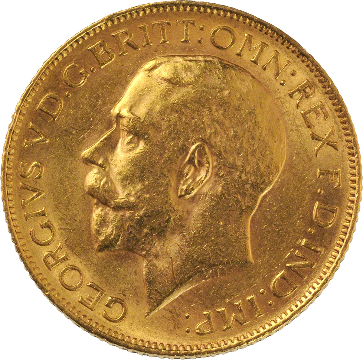 1913 Γεώργιος Ε’ (Νομισματοκοπείο Λονδίνου)