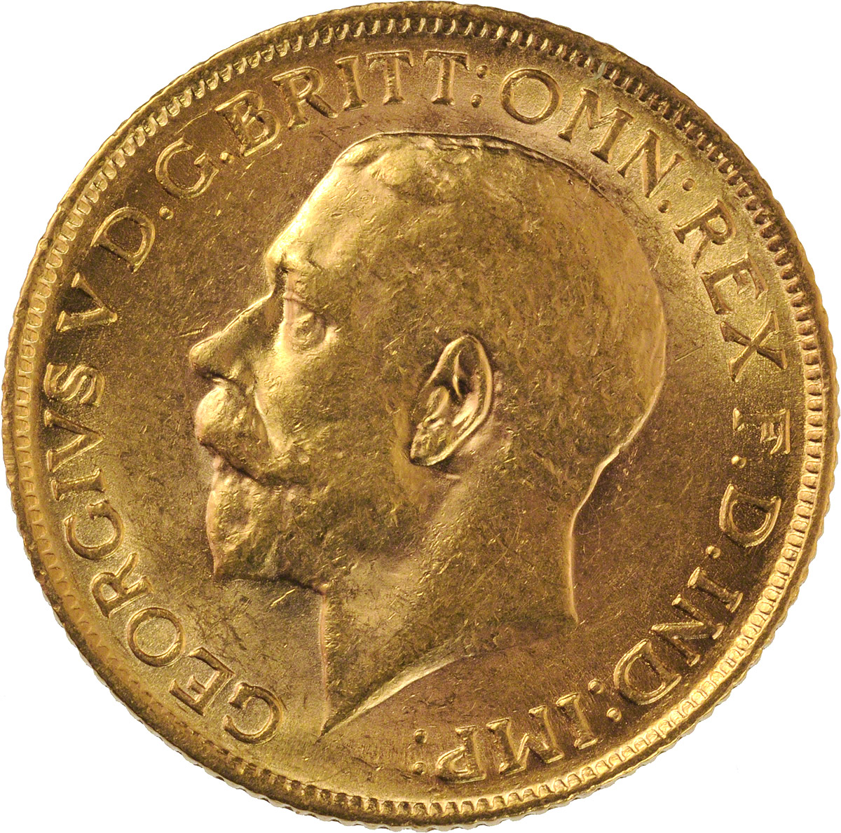 1914 Γεώργιος Ε’ (Νομισματοκοπείο Λονδίνου)
