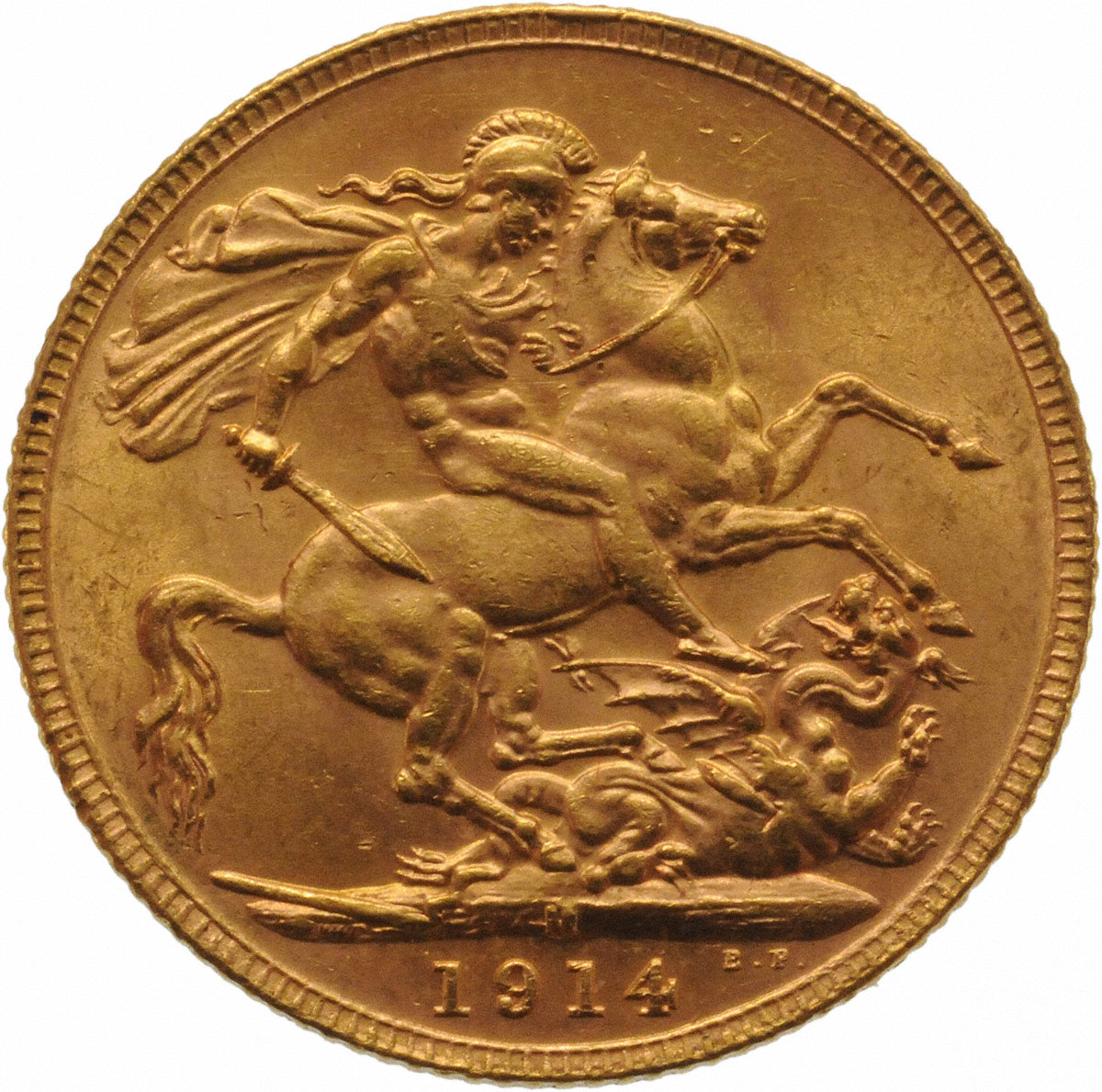 1914 Γεώργιος Ε’ (Νομισματοκοπείο Μελβούρνης)