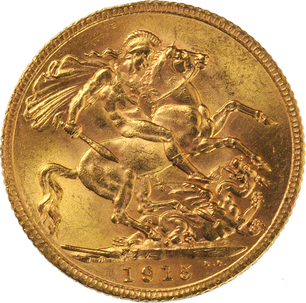 1915 Γεώργιος Ε’ (Νομισματοκοπείο Λονδίνου)