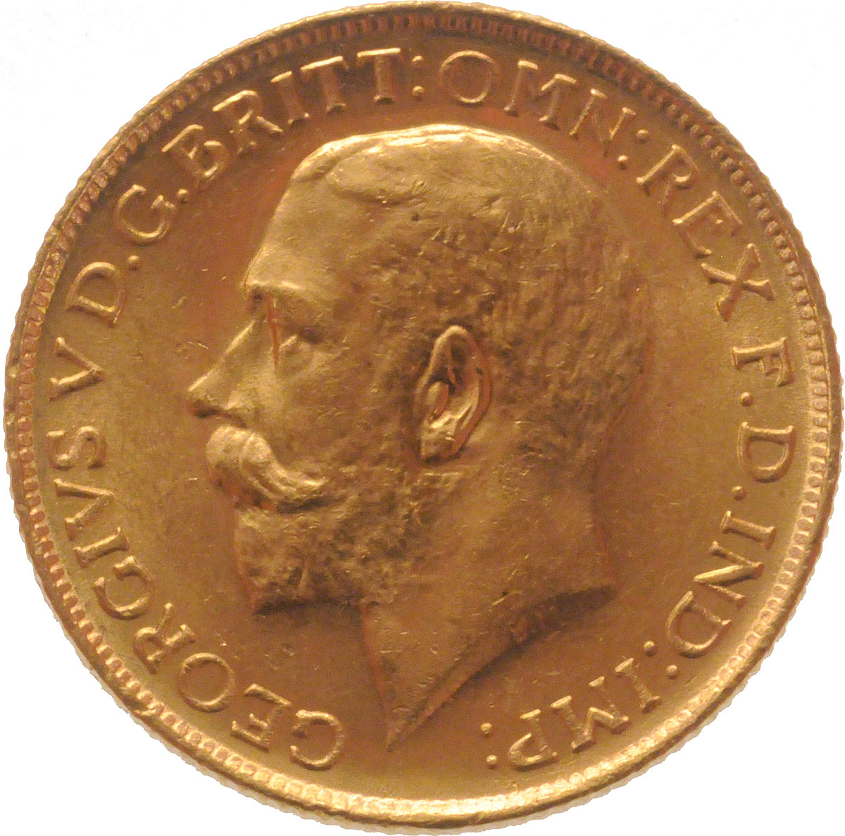 1915 Γεώργιος Ε’ (Νομισματοκοπείο Σίδνεϊ)