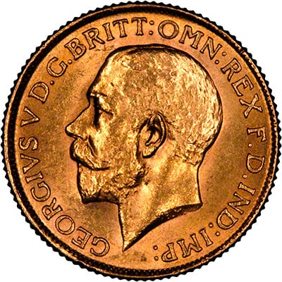 1919 Γεώργιος Ε’ (Νομισματοκοπείο Σίδνεϊ)