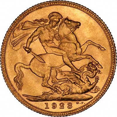 1923 Γεώργιος Ε’ (Νομισματοκοπείο Μελβούρνης)