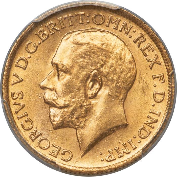 1923 Γεώργιος Ε’ (Νομισματοκοπείο Σίδνεϊ)