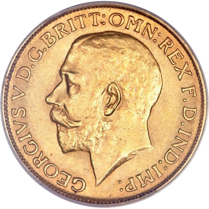 1924 Γεώργιος Ε’ (Νομισματοκοπείο Πρετόρια, Νότια Αφρική)