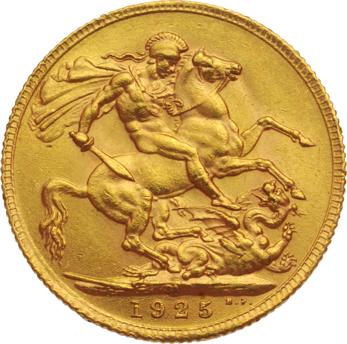 1925 Γεώργιος Ε’ (Νομισματοκοπείο Πρετόρια, Νότια Αφρική)