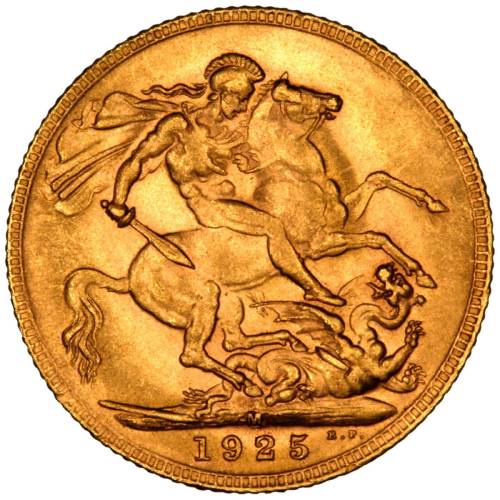 1925 Γεώργιος Ε’ (Νομισματοκοπείο Μελβούρνης)