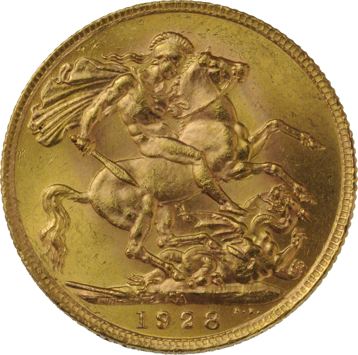 1928 Γεώργιος Ε’ (Νομισματοκοπείο Πρετόρια, Νότια Αφρική)