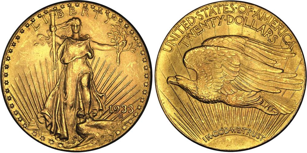 1933 saint gaudens double eagle