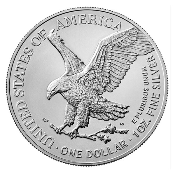 1oz silver american eagle 2023 reverse