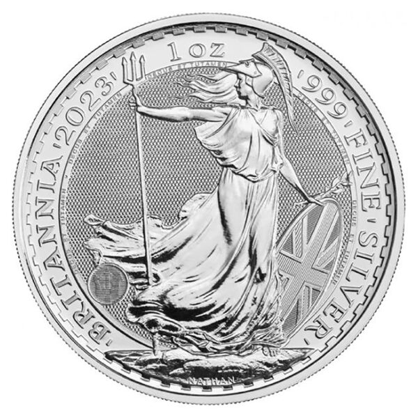 1oz silver britannia 2023 reverse