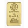 2 grams investment gold bar 9999 argor heraeus 1 1
