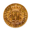 20 Francs Louis XVIIIdressed bust 1814 1815 reverse size