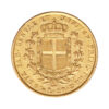 20 Lire Carlo Alberto 1831 1849 reverse size