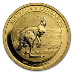 Australian kangaroo 2013 1 oz gold reverse.jpg