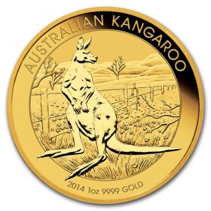 Australian kangaroo 2014 1 oz gold reverse.jpg