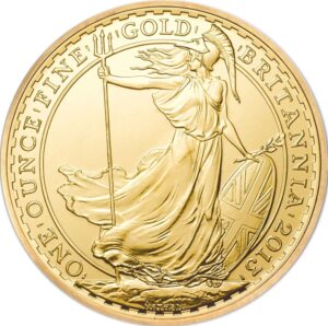 Britannia 2013 2014 1 oz gold reverse
