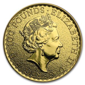 Britannia 2016 1 oz gold obverse