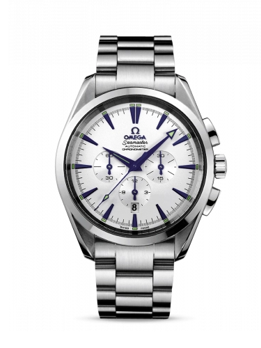 Omega 2512.30.00 Seamaster Aqua Terra 150M Automatic 42.2 Chronograph Stainless Steel Silver Bracelet